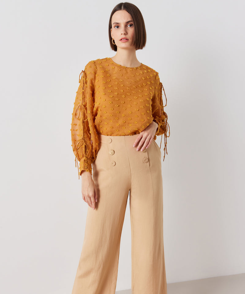 Ipekyol Solid Trousers Wide Leg Trousers Natural