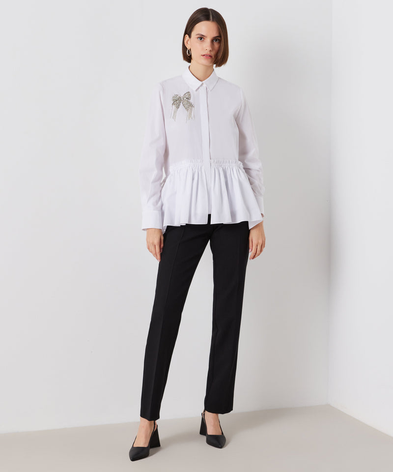 Ipekyol Bow-Embellished Shirt White