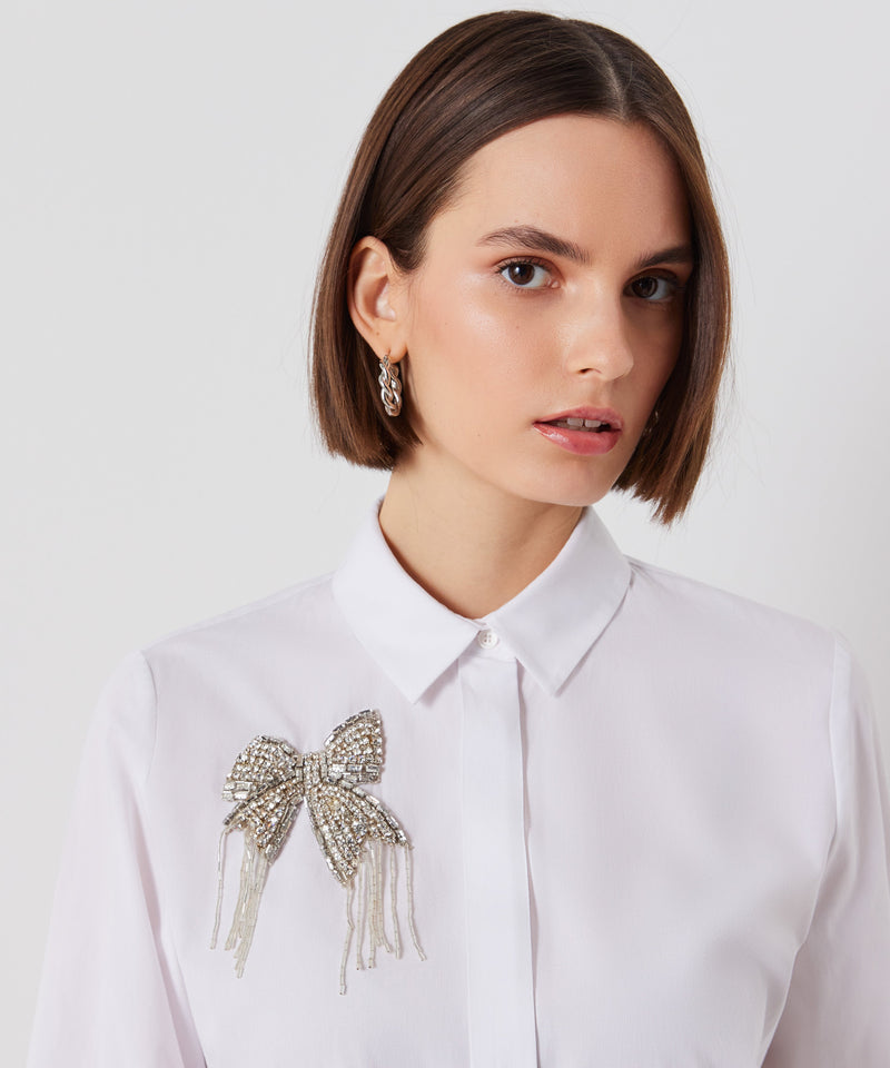 Ipekyol Bow-Embellished Shirt White