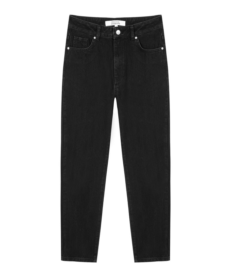 Ipekyol Mom Fit Cropped Jeans Black