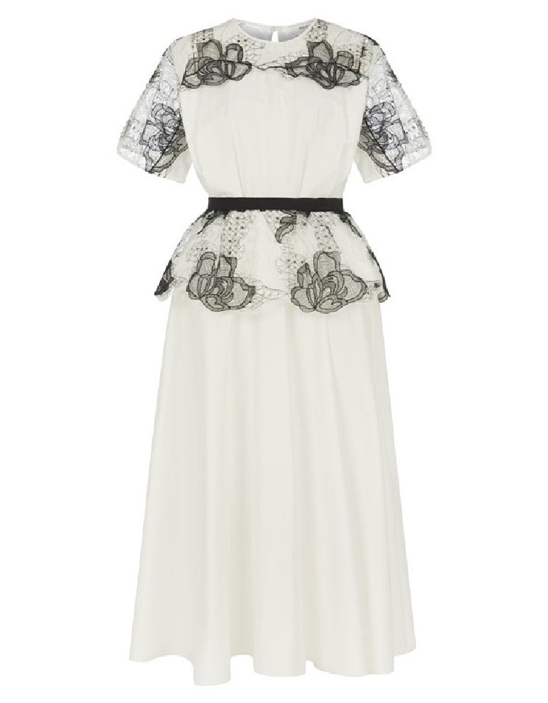 Ipekyol Lace Detail Dress White