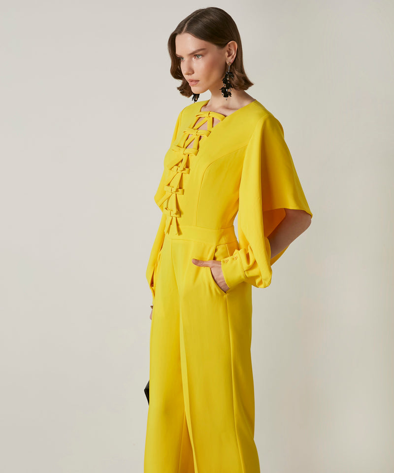 Ipekyol Bow Detail Jumpsuit Yellow