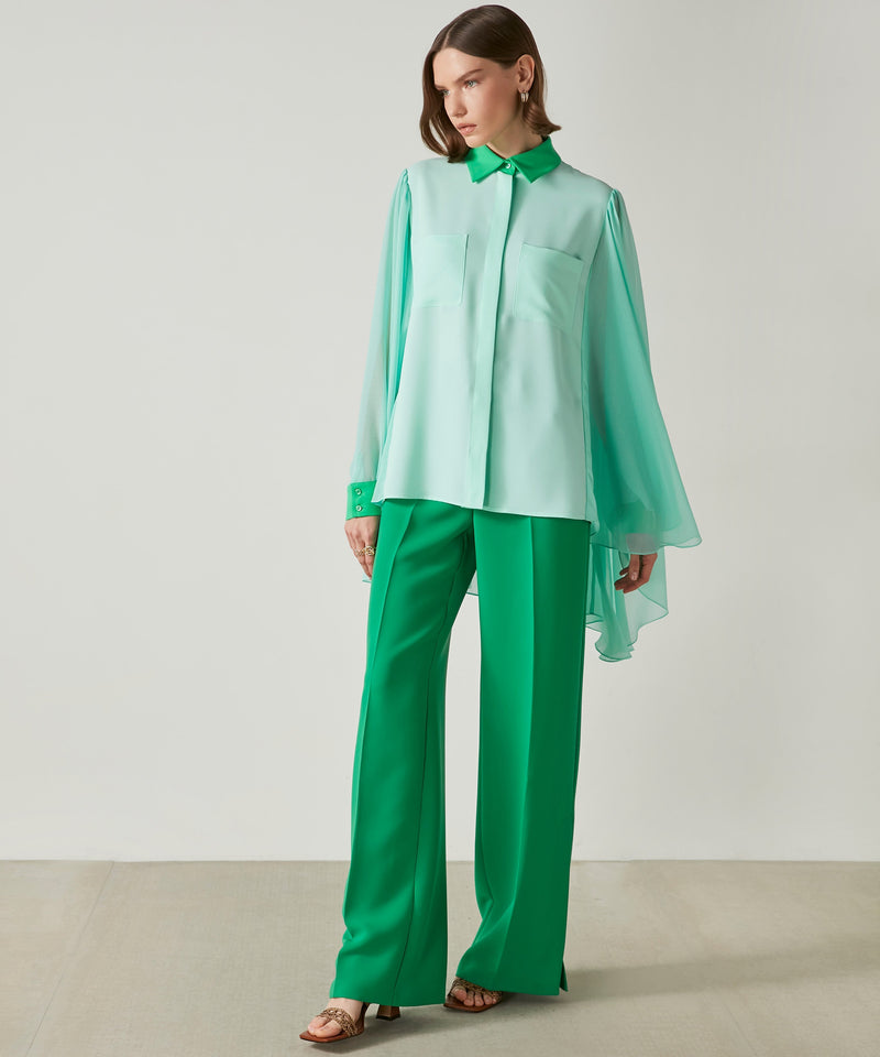 Ipekyol Cape Detail Shirt Mint Green