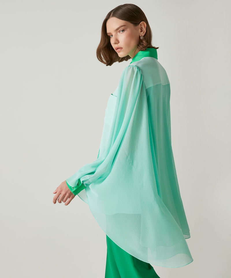 Ipekyol Cape Detail Shirt Mint Green