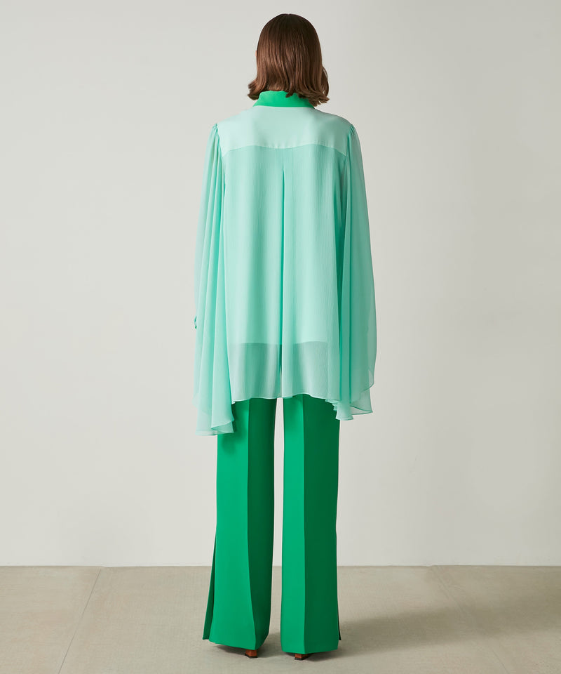 Ipekyol Cape Detail Shirt Mint Green