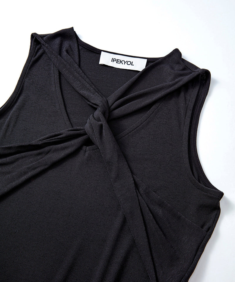 Ipekyol Twisted Detail Fashion Top Black