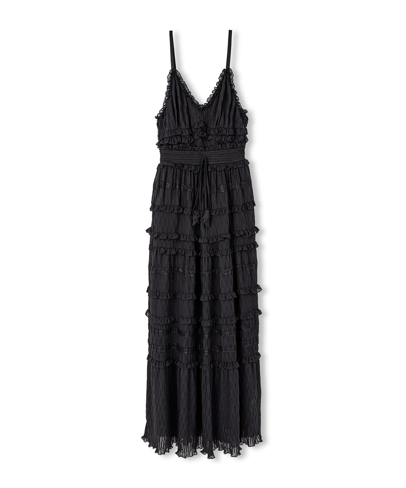 Ipekyol Ruffle Maxi Dress Black