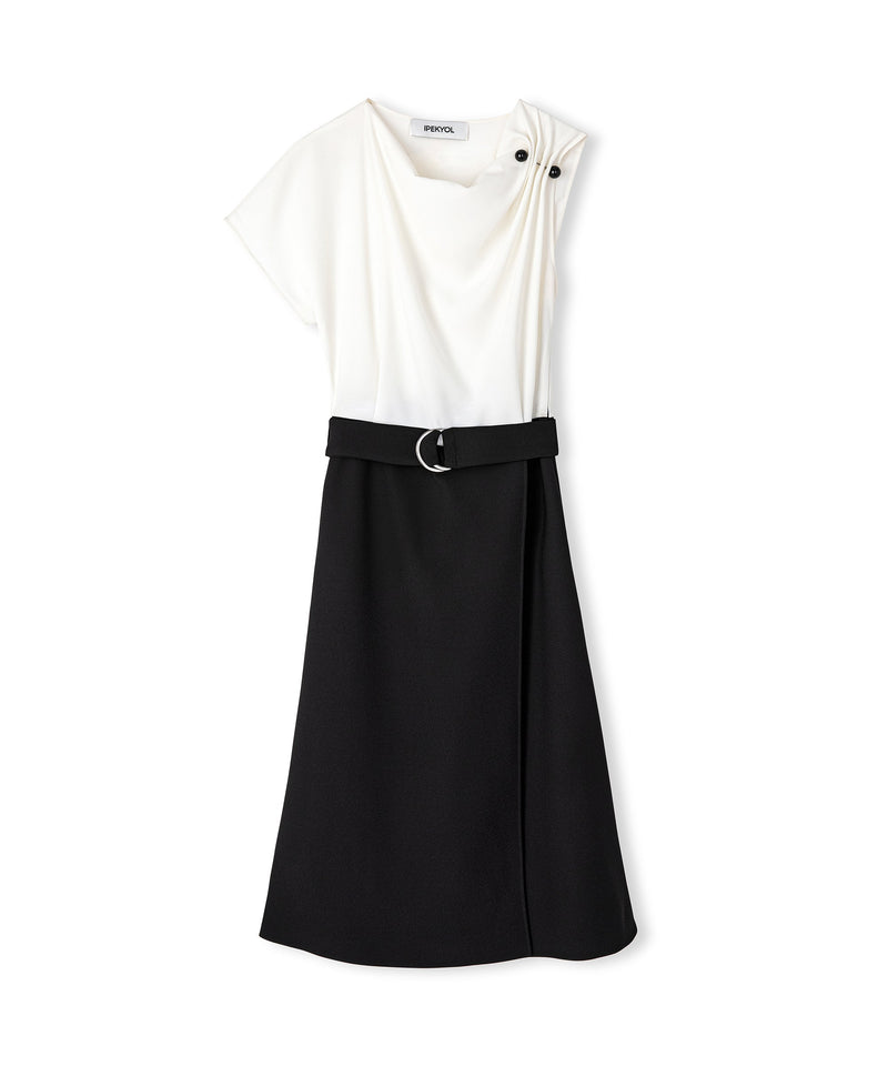 Ipekyol Colorblock Dress Black