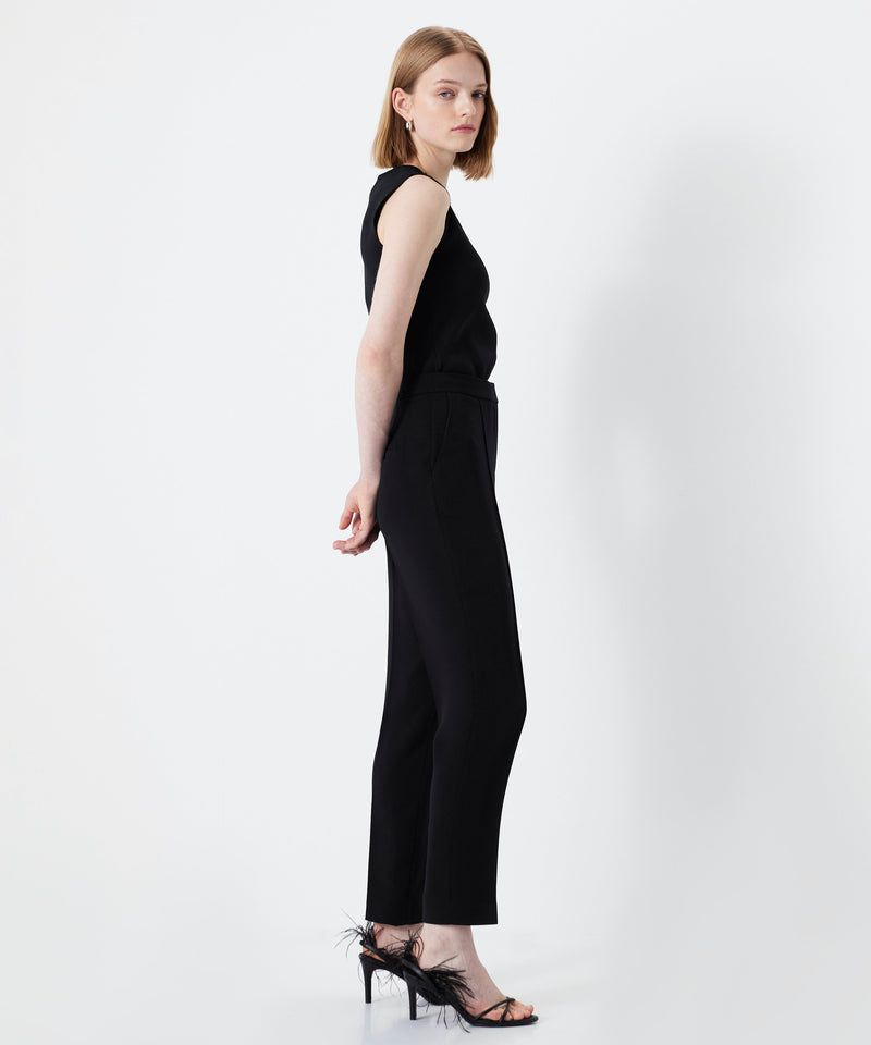 Ipekyol Cigarette Fit Trousers Black