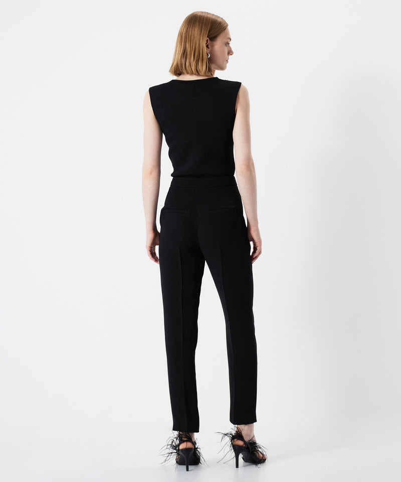 Ipekyol Cigarette Fit Trousers Black