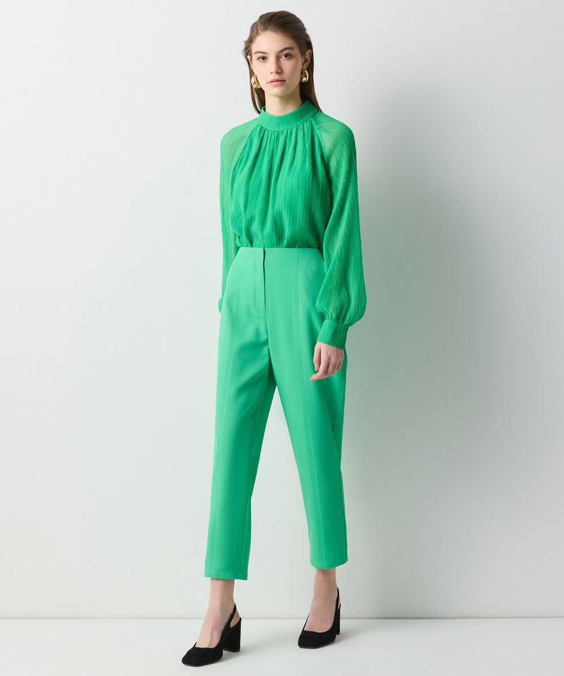 Ipekyol Textured Blouse Green