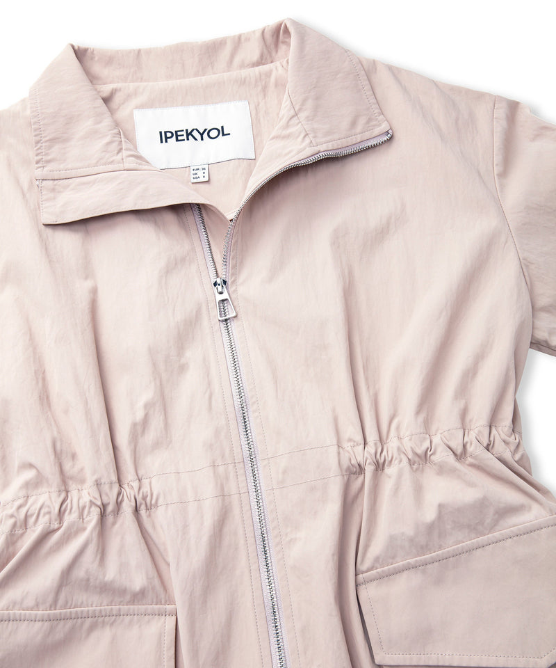 Ipekyol Coat With Adjustable Waist Pocket Light Pink