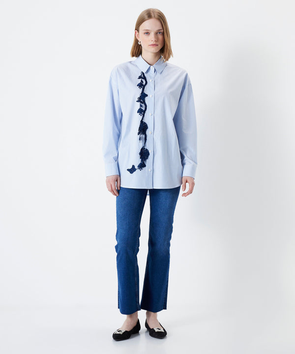 Ipekyol Shirt With Embroidery Applique Ecru