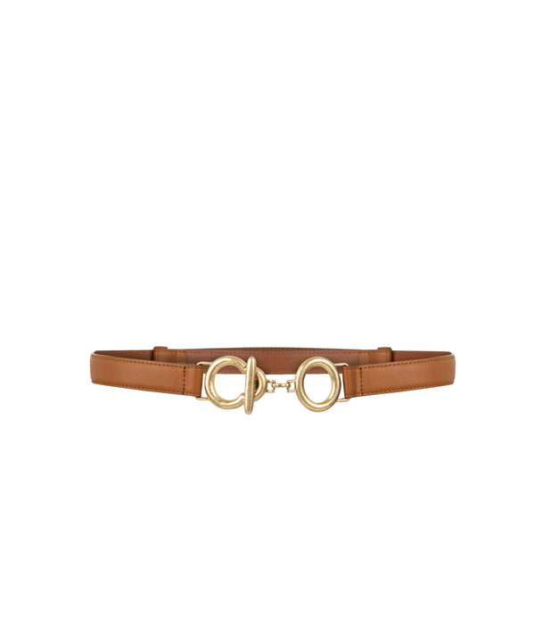 Ipekyol Belt With Metal Buckle Brown