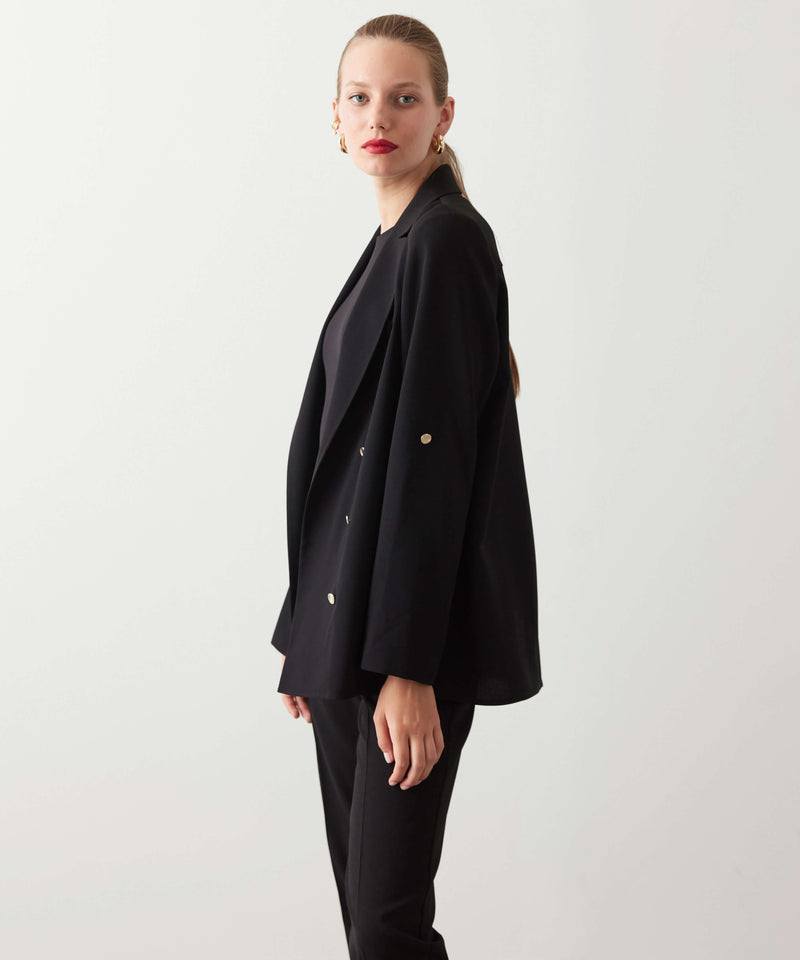 Ipekyol Button Detail Blazer Black