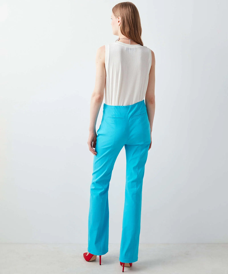 Ipekyol Solid High Waist Trouser Blue