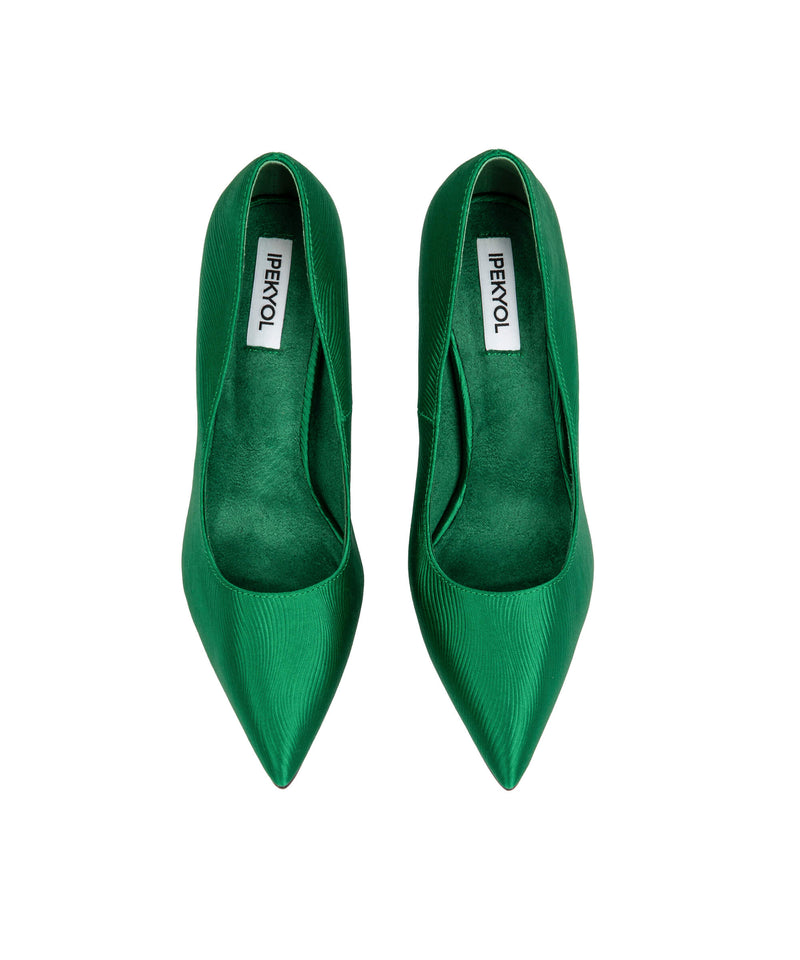 Ipekyol Pointed Toe Heel Shoes Green