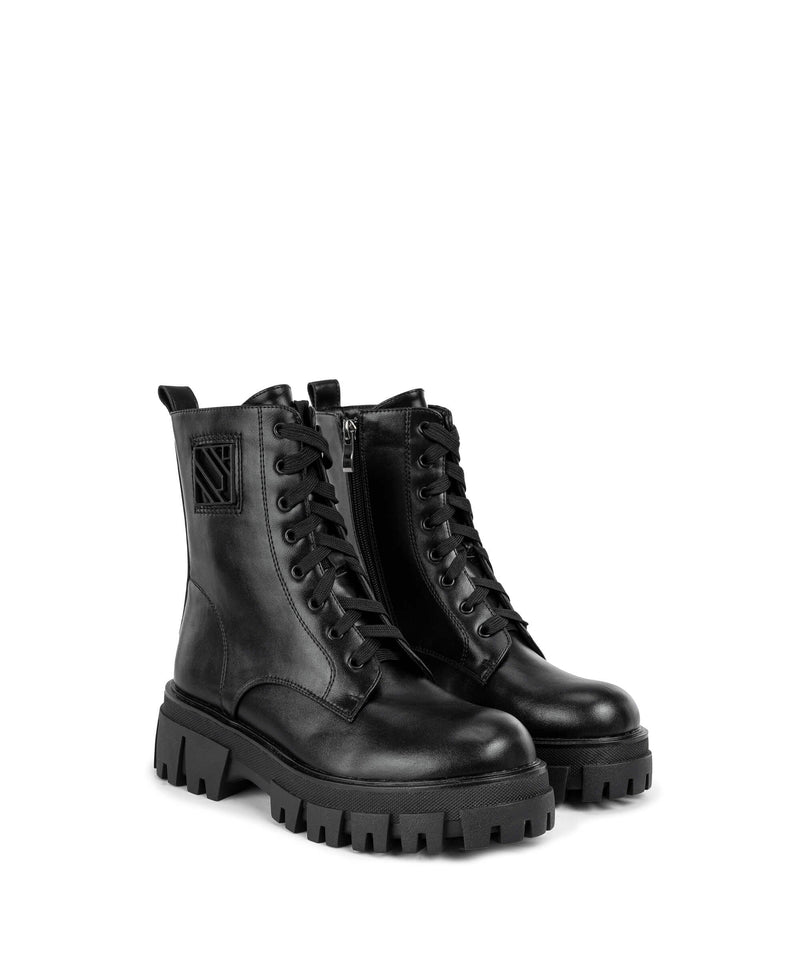 Ipekyol Lace-Up Boots With Monogram Accessory Black