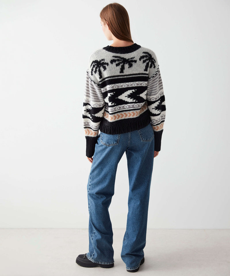 Ipekyol Patterned Knitwear With Tassel Black