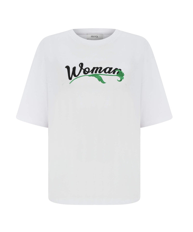 Ipekyol Embroidered T-Shirt Off White