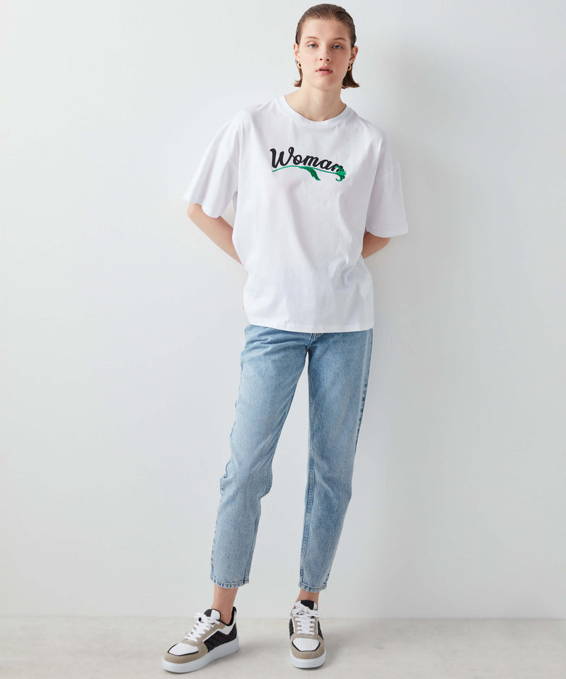 Ipekyol Embroidered T-Shirt Off White