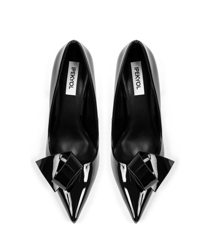 Ipekyol Patent Leather Heels Black