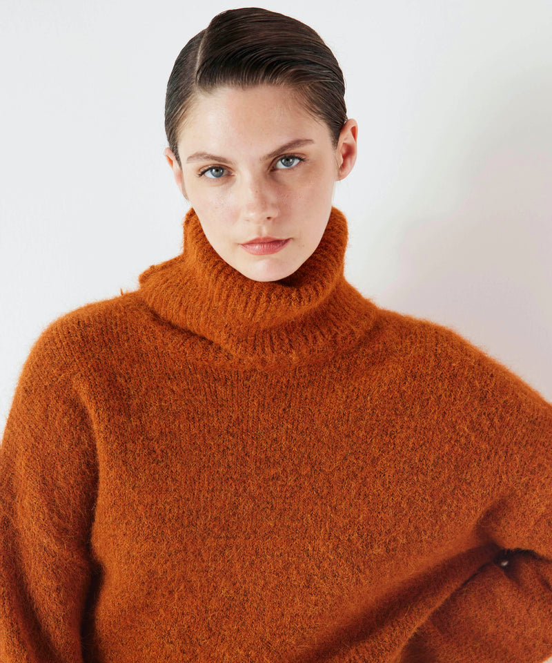 Ipekyol Oversize Sweater Burn Orange