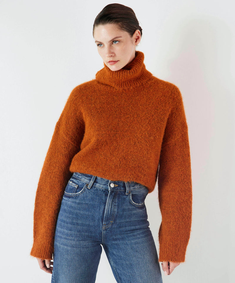 Ipekyol Oversize Sweater Burn Orange