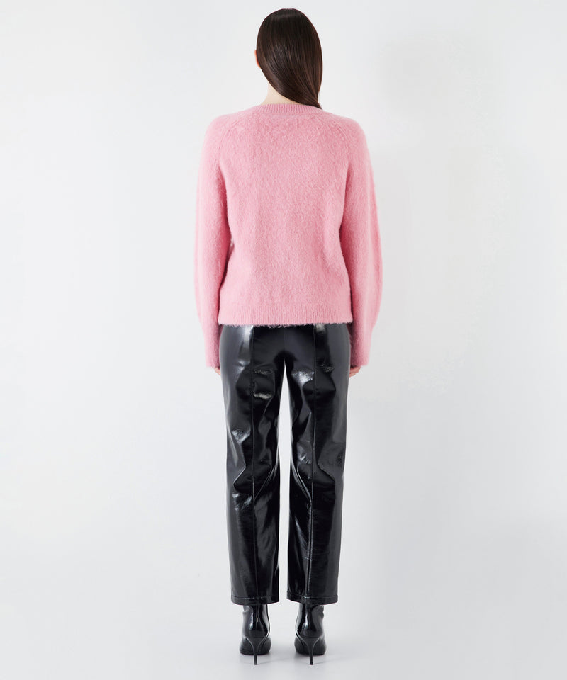 Ipekyol V-Neck Basic Sweater Pink