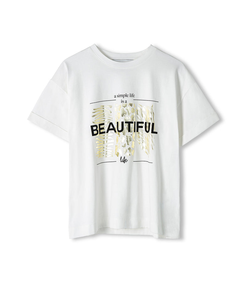 Ipekyol T-Shirt With Slogan And Visual Print White