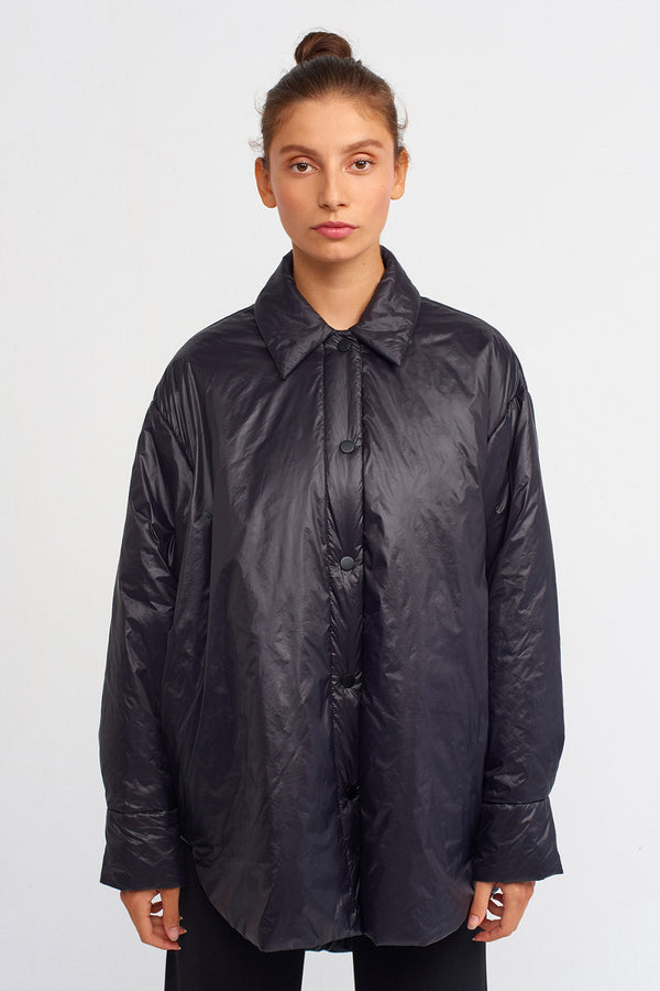 Nu Lightweight Puffer Jacket Black