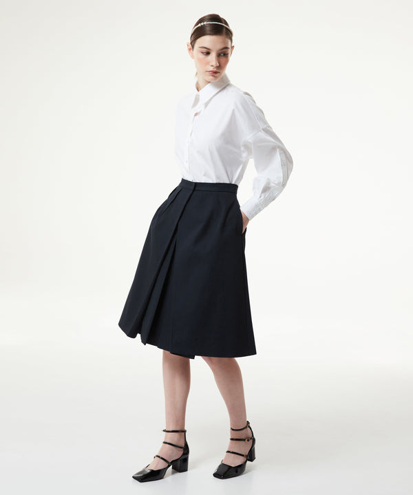 Machka Pleated Skirt Black