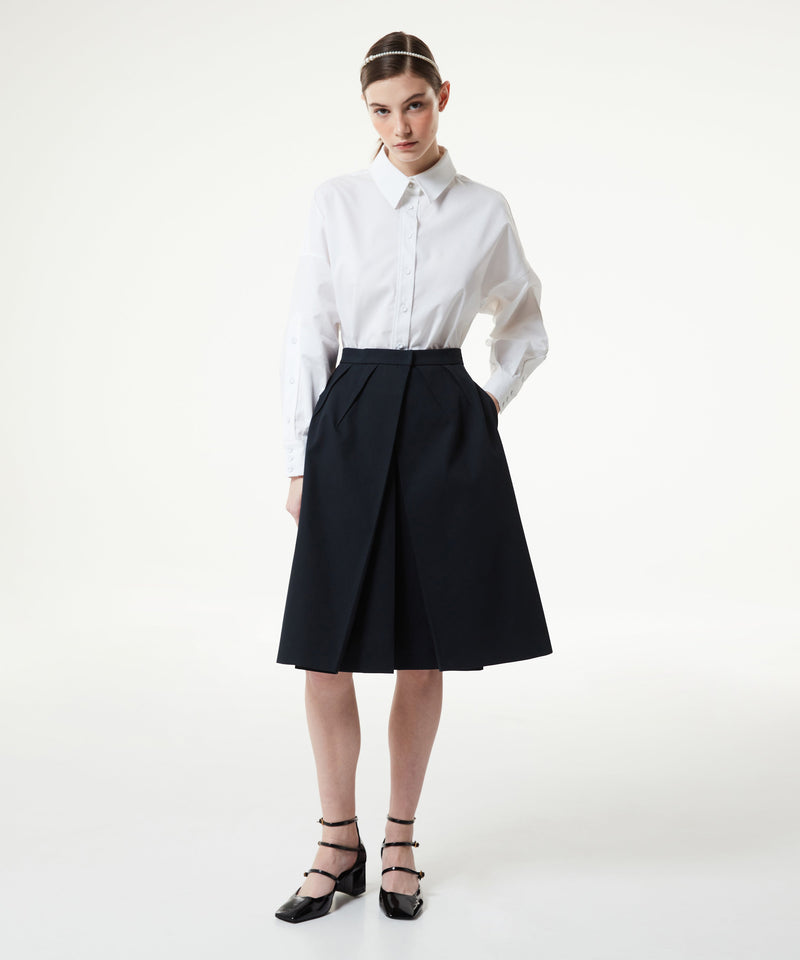 Machka Pleated Skirt Black