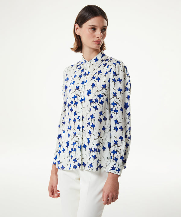 Machka Flower Pattern Shirt Off White