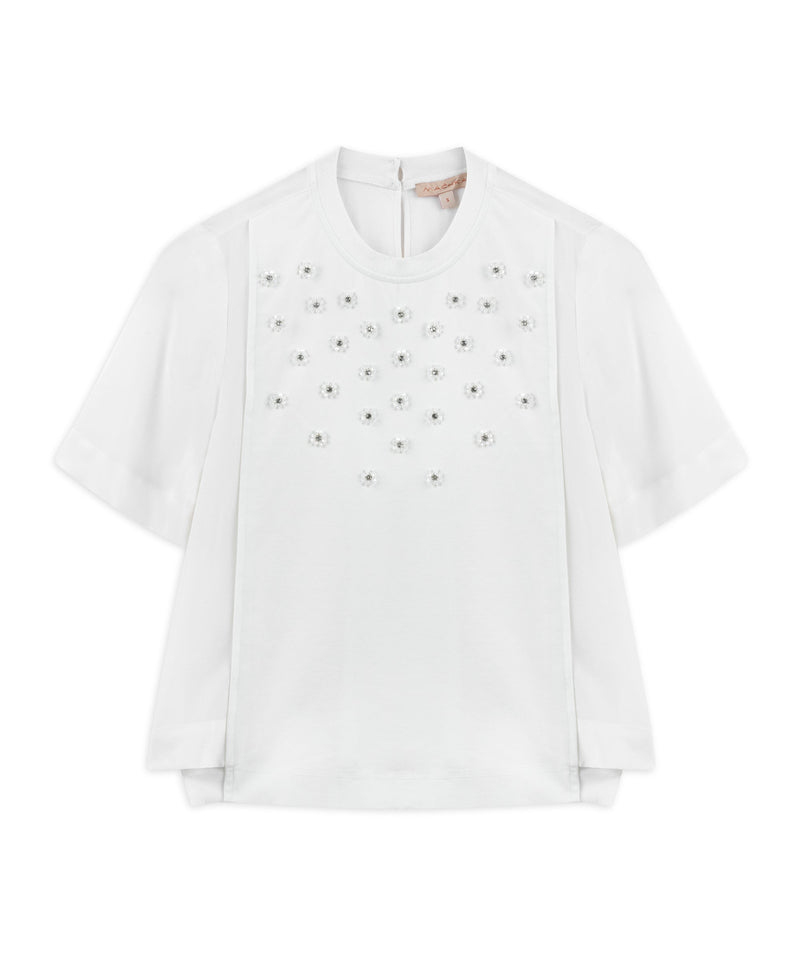 Machka Embroidered T-Shirt White