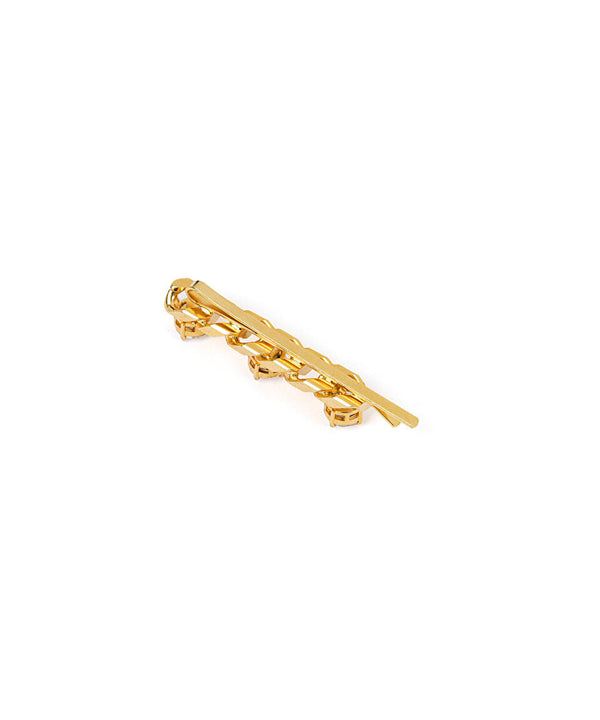 Machka Crystal Stone Hair Accessory Gold