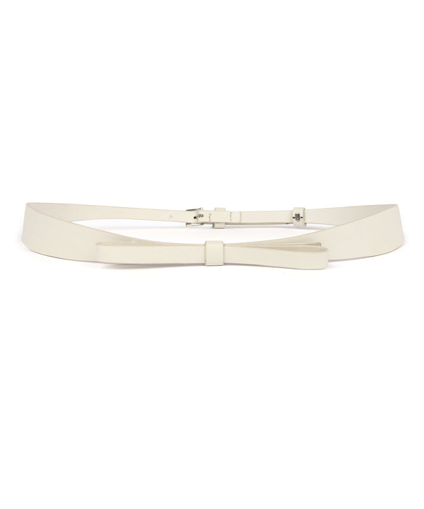 Machka Leather Belt Ecru