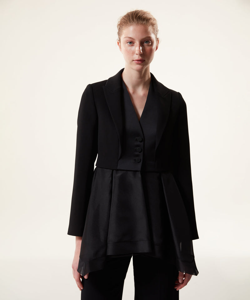 Machka Two Piece Look Blazer Black