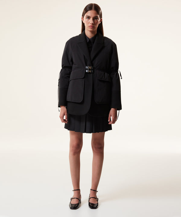 Machka Two Piece Look Coat Black