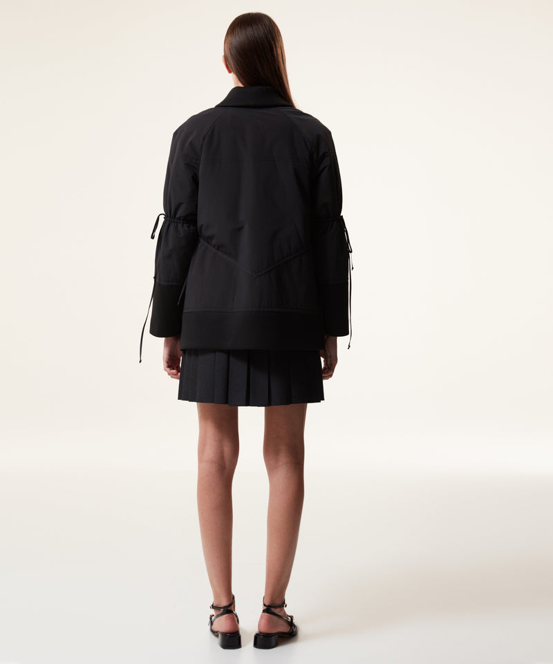 Machka Two Piece Look Coat Black