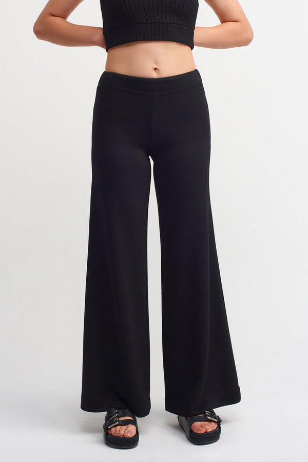 Nu Normal Waist Trouser Black