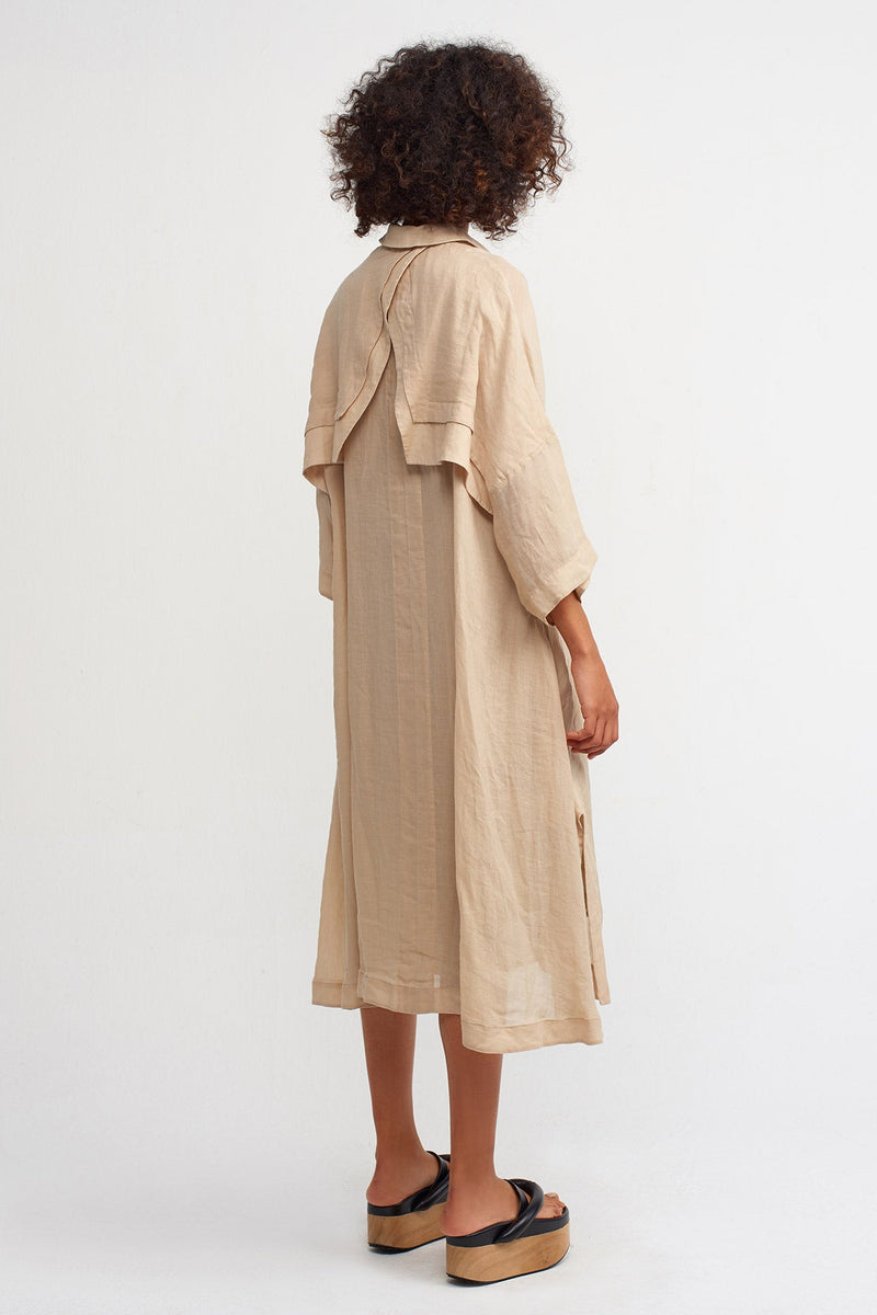 Nu Ovesized Shirt Dress Ginger