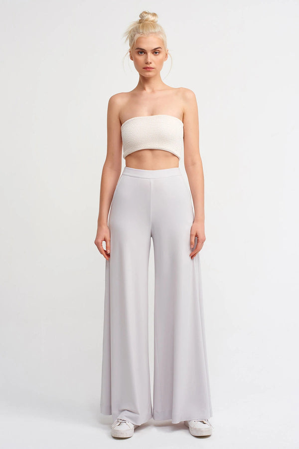 Nu Wide Leg Trouser Ice